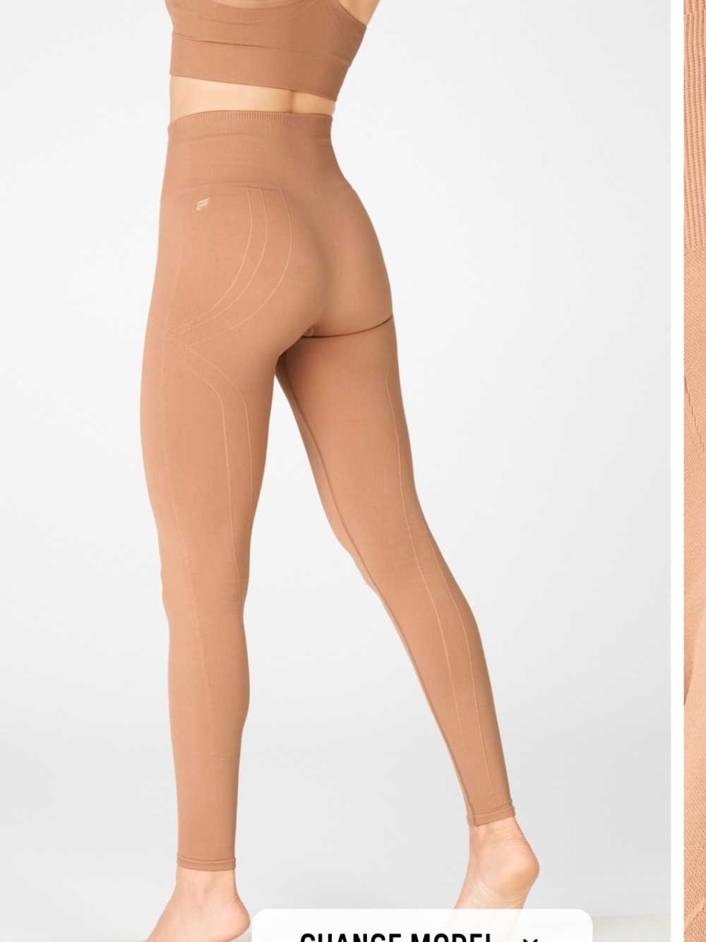 Fabletics High-Waisted Seamless Corsetry Legging